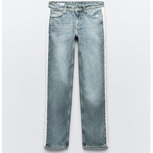 Side stripe straight cut jeans size 29